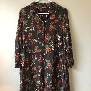 Dark Floral Zara Dress